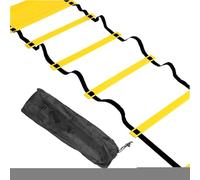 Escala de entrenamiento de agilidad de velocidad - Herramienta de ejercicio de equilibrio, equipo de ocio al aire libre | Escala ajustable de 12 pellets, entrenamiento deportivo perfecto, ejercicios