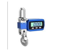 Escala de grúa de alta precisión, Báscula colgante digital 500Kg/300Kg Báscula de grúa portátil Báscula de grúa de servicio pesado Báscula de gancho industrial con retroiluminación LCD Cambio de unida