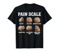Escala del Dolor Capibara Enfermera Doctor Camiseta
