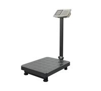 Escala Electrónica Comercial de La Plataforma, Balanza Digital Plegable, Báscula Profesional Multifuncional, Capacidad de Carga de hasta 300 kg, LCD, +/- 100 g, HDWR wagPRO-P300
