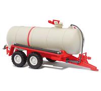 Escala H0 1:87 Busch 42860 Flüssigmisttankanhänger Hts 100.27 Rojo Diseño Nuevo