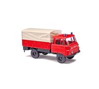 Escala H0 Busch 50299 Robur Lo 2002A Bomberos Voluntarios Distrito Dresde Nuevo
