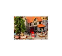 Escala H0 Construcción FALLER 130649 Ayuntamiento Con Garaje Bomberos Nuevo Ovp