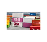 Escala H0 Kit Construcción FALLER 182052 20ft Contenedor One 5 Pieza Nuevo Ovp