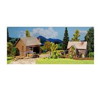 Faller H0 191765 - Taller De Madera Con Casa Modelo Nuevo
