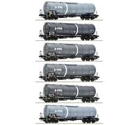 Escala H0 Roco 6600007 - 6 Piezas Display: Tanque, VTG Nuevo OVP