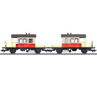 Escala H0 Trix 24650 2-tlg. Set Kuppelwagen DB Sputnik Swiss Express SBB Neu VP