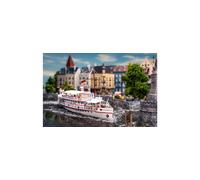 Escala Kit N FALLER 222415 Fahrgastschiff Austria Schiffbausatz 1:160 Nuevo