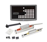 Escala lineal, Kit completo de lectura digital DRO SDS6-2V 2 ejes con regla rejilla KA-300 5 u y codificador e vidrio para fresadora
