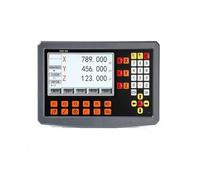 Escala lineal, Kit de lectura digital SDS2-3VA, DRO LCD 3 y 2 ejes con codificadores e lineal KA35, torno, rectificadora fresadora Para torno fresador(2 Axis Kit)