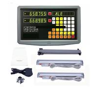 Escala lineal, Máquina de molienda de torno Kit Sino 2 Axis Lectura digital SDS2MS & 2PCS KA300 Escala lineal óptica