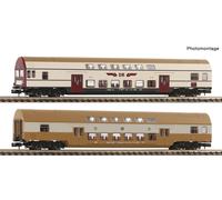 Escala N Fleischmann 6260074-2-tlg. Set 1 : Vagones, Dr Nuevo en Caja Orig.