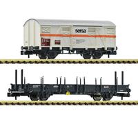 Escala N Fleischmann 6660042-2-tlg. Set: Tren, Sersa Nuevo en Emb. Orig.