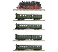 Escala N Fleischmann 7160008 - Locomotora Vapor Br 86 201+ Vagones 6260026/ 27/