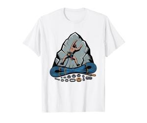 Escalada De Fisuras Escalador Trad Camiseta