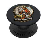 Escalada Deportiva Vintage, Alpine-Ibex, Escalada PopSockets PopGrip Adhesivo