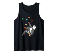 Escalada Divertida Panda Boulder Camiseta sin Mangas