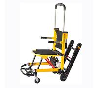 Escalada eléctrica Máquina de desplazamiento de silla de ruedas móvil cómoda para exteriores para personas mayores discapacitadas - Silla de evacuación de escalera plegable con batería sobre orug