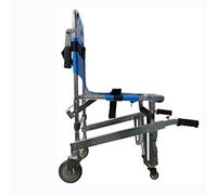 Escalada eléctrica Máquina de desplazamiento de silla de ruedas móvil cómoda para exteriores para personas mayores discapacitadas - Silla de evacuación de escalera plegable con batería sobre orug