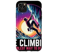 Escalada en hielo ¡La mejor manera de levantarse! Escalador de nieve en hielo Carcasa para iPhone 11 Pro Max