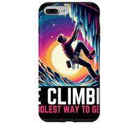 Escalada en hielo ¡La mejor manera de levantarse! Escalador de nieve en hielo Carcasa para iPhone 7 Plus/8 Plus