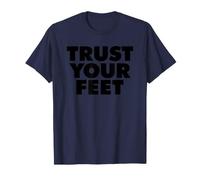 Escalada en Roca Boulder Confía en Tus pies Camiseta