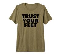 Escalada en Roca Boulder Confía en Tus pies Camiseta Premium