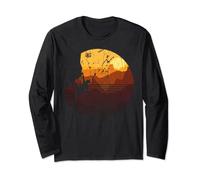 Escalada en roca Montañas Hombres Escaladores Manga Larga