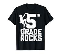 Escalada en Roca para niños de Quinto Grado Primer día de Escuela Quinto Camiseta
