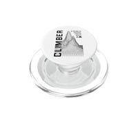 Escalada Escalador Montaña Peak Computer Wireframe PopSockets PopGrip para MagSafe