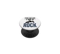Escalada Parar el Coche VIO a un geólogo Escalador de Rocas PopSockets PopGrip Adhesivo