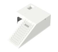 Escalada | Resistente al desgaste - Terraza - Plataforma de escalada - Cubierta protectora para tortugas, diseño de agua filtrante para tortugas pequeñas tortugas