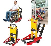 Escalador de escaleras eléctrico, escalador de escaleras, elevadores para sillas de ruedas, escalador de escaleras, silla de ruedas, multifuncional, plegable, portátil, estación de acoplamie