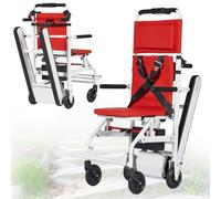 Escalador De Escaleras EléCtrico Sillas de ruedas eléctricas para subir escaleras con tren de aterrizaje con orugas, silla salvaescaleras eléctrica con carretilla, silla de escalera portátil
