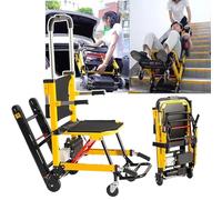 Escalador De Escaleras EléCtrico sobre Orugas (Carga De 160 Kg) - Panel De Control Inteligente + Marco De AleacióN De Aluminio, Personas Mayores/Discapacitadas