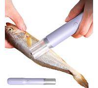 Escalador De Pescado Eléctrico - Eliminación Dè Escamas D́e Pèscado | Pelador Y Removedor Inalámbrico Dë Piel Ďe Peşcado, 1500 MAh, Recargable, 1 Pieza, Resistente Al Agua, Herramienta Raspadora