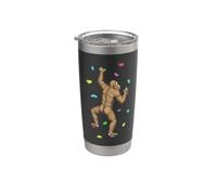 Escalador de roca para interiores Escalador de pared Bigfoot Divertidos escaladores Vaso térmico de acero inoxidable de doble pared