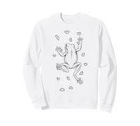 Escalador de Rocas para Interiores trepadores de Rana trepadores Divertidos Sudadera