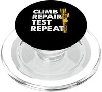 Escalador de torre de celda repetida prueba de reparación de ascenso PopSockets PopGrip para MagSafe