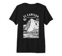 Escalador Escalador El Capitan Yosemite Ubicación Camiseta Premium