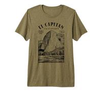 Escalador Escalador El Capitan Yosemite Ubicación Camiseta Premium
