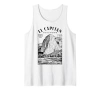 Escalador Escalador El Capitan Yosemite Ubicación Camiseta sin Mangas