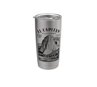 Escalador Escalador El Capitan Yosemite Ubicación Vaso térmico de acero inoxidable de doble pared