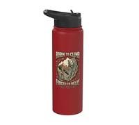 Escalador Nacido Para Escalar Obligado A Asegurarse Stainless Steel Insulated Water Bottle
