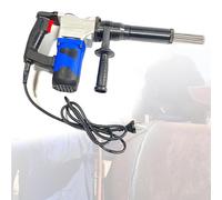 Escalador NeumáTico De Agujas Limpiador de escoria con aguja neumática, 1100 W, pistola desoxidante, cinceles eléctricos, máquina de limpieza manual para eliminar óxido, 220 V