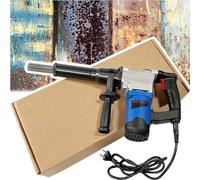 Escalador NeumáTico De Agujas Limpiador de escoria con aguja neumática, 1100 W, pistola desoxidante, cinceles eléctricos, máquina de limpieza manual para eliminar óxido, 220 V