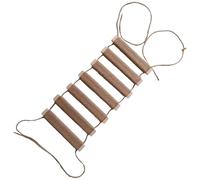 Escalador para gatos montado en la pared, escalera de madera sisal para gatos, escalones de madera maciza, cuerda resistente a los arañazos, árbol alternativo para gatos que ahorra espacio