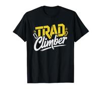 Escalador Trad Escalada Tradicional Identidad De La Roca Camiseta