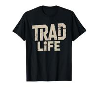 Escalador Tradicional Trad Escalada Camiseta