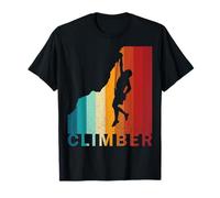 Escalador vintage Escalada en roca Escaladores de montaña Boulder Camiseta
